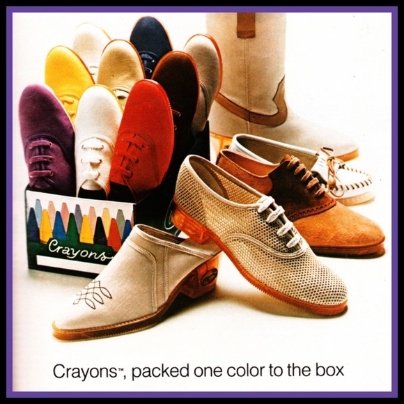 Crayons shoes 80s Clearance